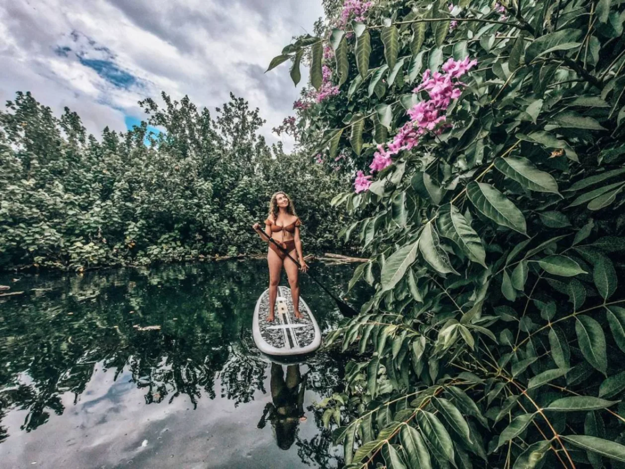 Costa Dulce SUP through jungle